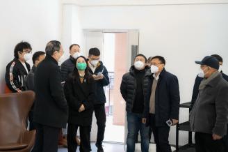 校领导带队开展冬季实验室安全检查工作